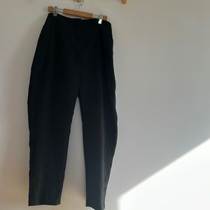 Black Zara high waisted dress pants.